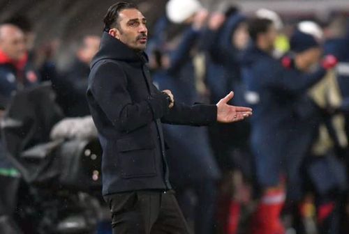 Elias Charalambous în Steaua Roșie Belgrad - FCSB / Foto: Cristi Preda (GSP)