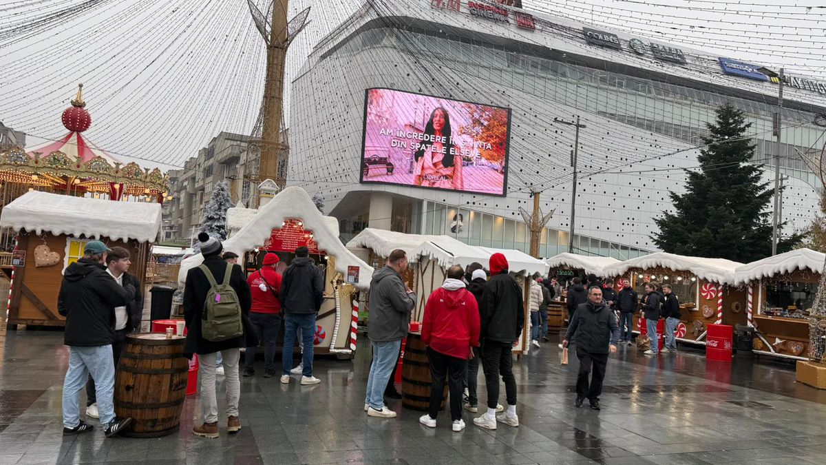 Suporterii lui Mainz au mers la târgul de Crăciun din Craiova
