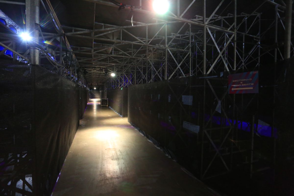 Imagini din sala Rotterdam Ahoy