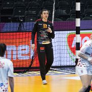 Yuliya Dumanska, în meciul România - Croaţia 33-24 FOTO: Ionuţ Iordache (GSP)