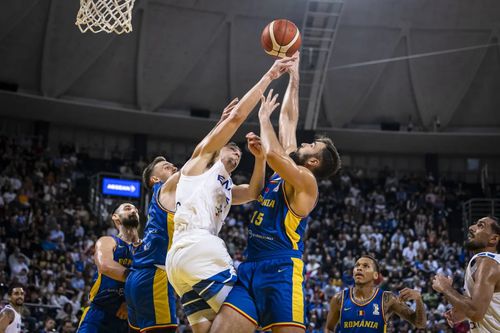 România, învinsă la 27 de puncte pe terenul Greciei, în preliminariile Campionatului Mondial din 2027/Foto: fiba.basketball