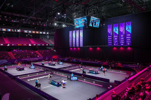BTarena din Cluj-Napoca, gazda Campionatului Mondial de Tenis de Masă la Juniori/Foto: Facebook (Federația Română de Tenis de Masă)
