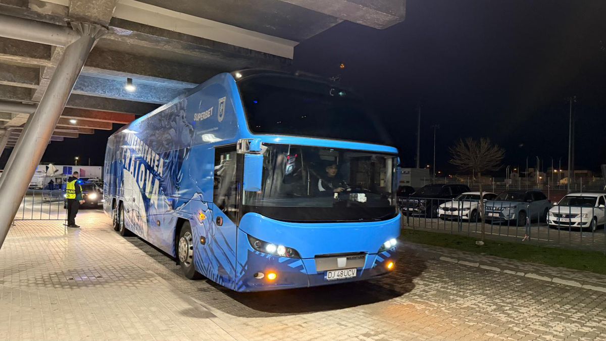 Universitatea Craiova - Mainz, imagini înaintea partidei din Conference League