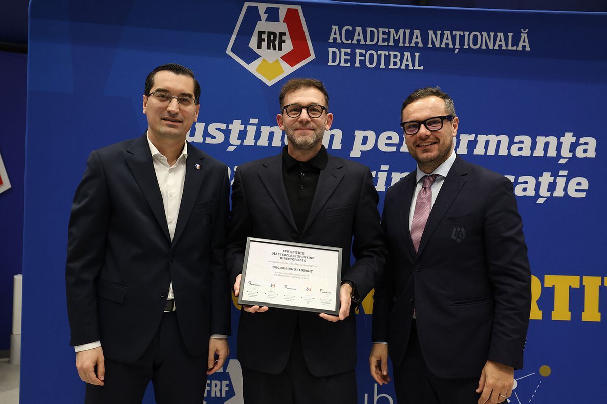 Imagini de la Cursul de Director Sportiv, organizat de FRF