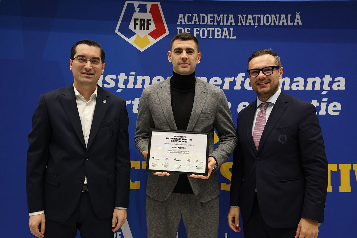 Iată a doua generație de directori sportivi care a absolvit astăzi cursurile FRF! Multe nume importante: „Extraordinar! Noi credeam că le știm pe toate”