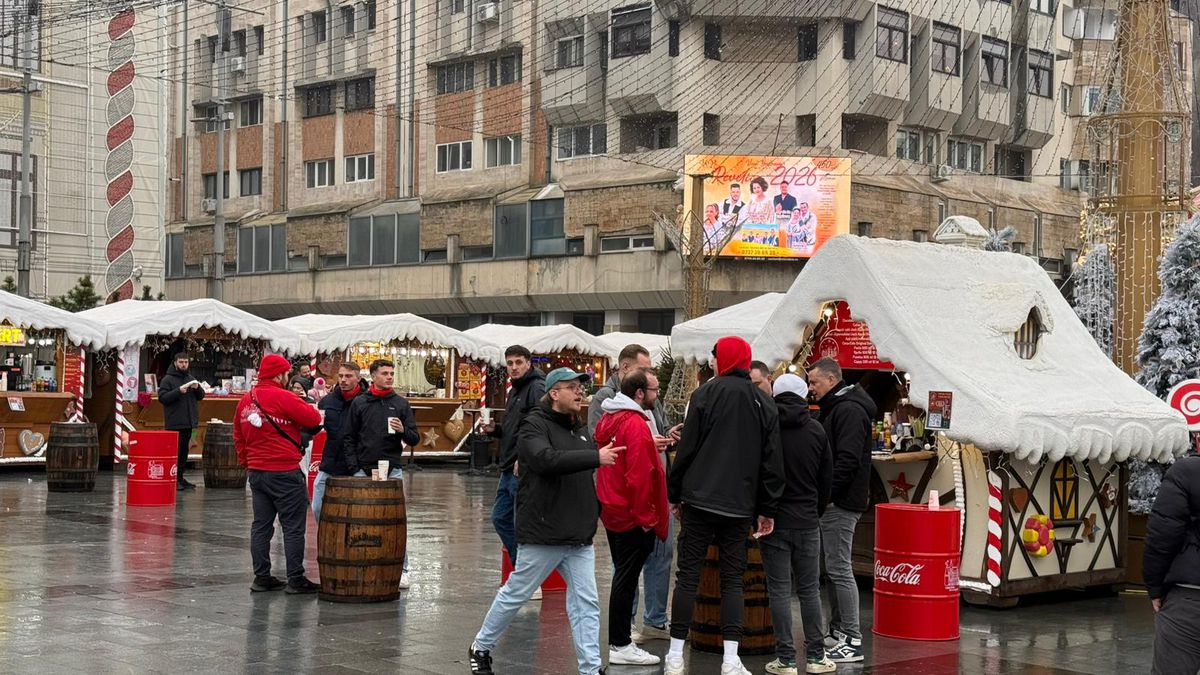 Suporterii lui Mainz au mers la târgul de Crăciun din Craiova