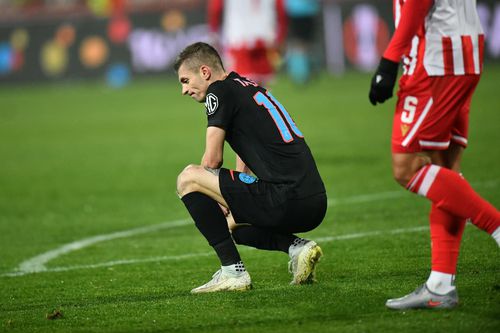 Florin Tănase în Steaua Roșie Belgrad - FCSB / Foto: Cristi Preda (GSP)