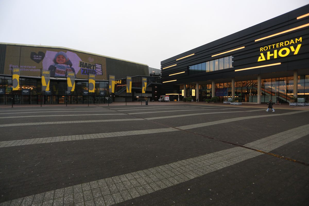 Imagini din sala Rotterdam Ahoy