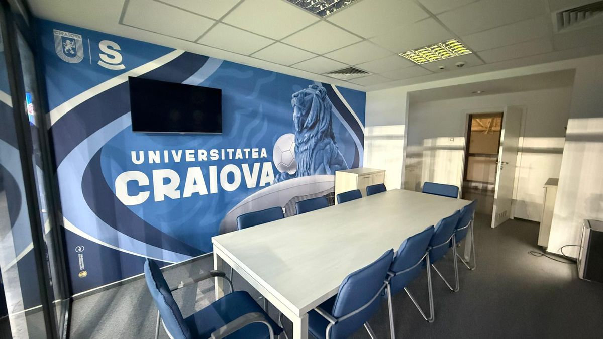 Universitatea Craiova - Mainz, imagini înaintea partidei din Conference League