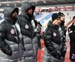 Imagini de la finalul meciului Steaua Roșie - FCSB // FOTO: Cristi Preda (GSP.ro)