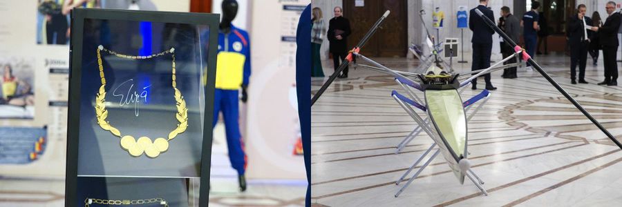 Gala Canotajului românesc a sărbătorit fastuos la Palatul Parlamentului 100 de ani de medalii, strălucire și muncă