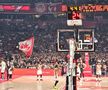 Electric Crvena Zvezda: atmosferă de excepție la baschet în EuroLiga