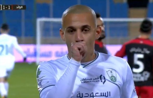 VIDEO Alex Mitriță a reușit al treilea gol pentru Al Ahli! Românul și-a etalat finețea tehnică
