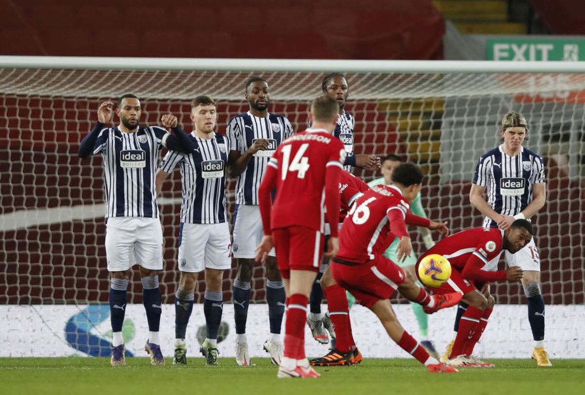 Etapa 15 Premier League » Liverpool s-a încurcat de WBA, Wolves și Tottenham și-au împărțit punctele