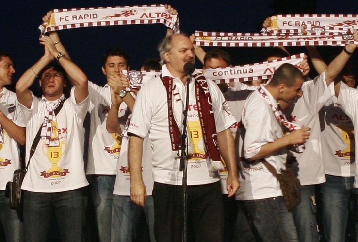 Victor Socaciu, la o petrecere a Rapidului / Sursă foto: Arhivă Gazeta Sporturilor