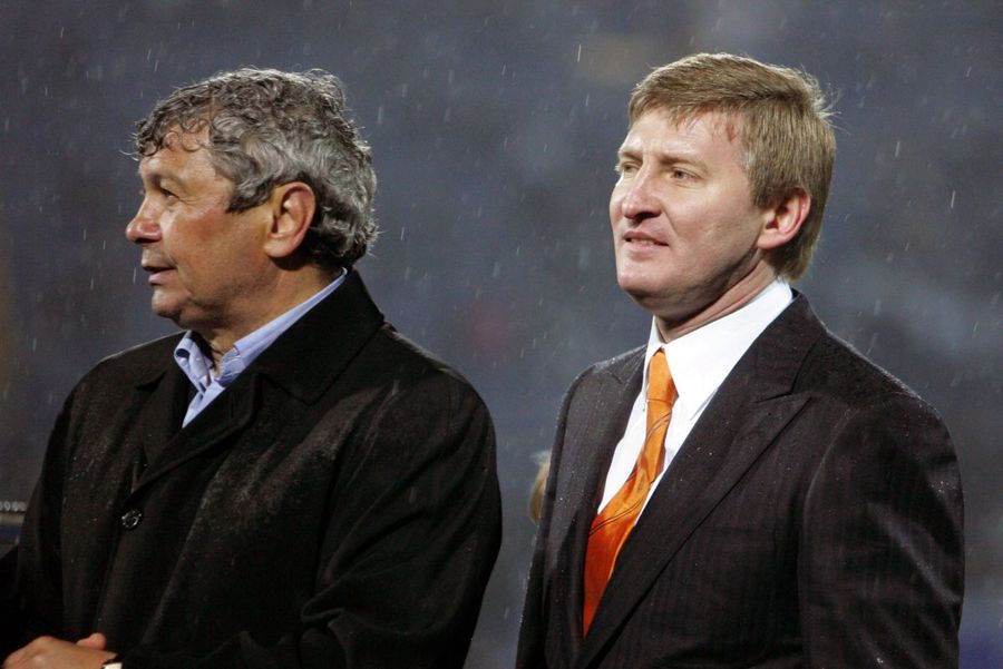 Mircea Lucescu alături de Rinat Ahmetov // foto: Imago Images Giovanni Becali, poveste neștiută cu Rinat Ahmetov: „Era o scenă cu balerine și noi stăteam ca mafioții. Atunci l-a luat pe Marica”