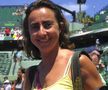 Corinne Dubreuil, la o ediție a Roland Garros