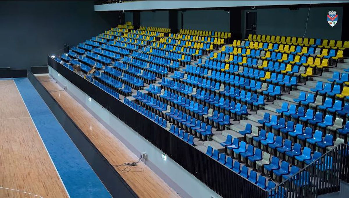 Meci de gală la Turda » Dinamo inaugurează noua sala polivalentă de 23 de milioane de euro!