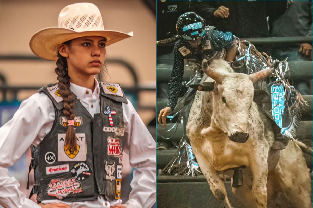O adolescentă din SUA vrea să devină prima femeie care participă în circuitul profesionist de rodeo cu tauri