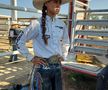 O adolescentă din SUA vrea să devină prima femeie care participă în circuitul profesionist de rodeo cu tauri