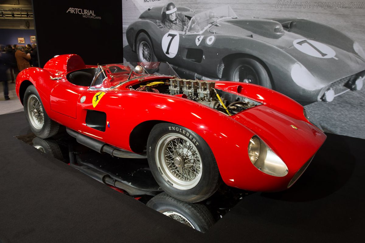 Poza 10 - Perla lui Lionel Messi » Un Ferrari 335 S Spider Scaglietti ...