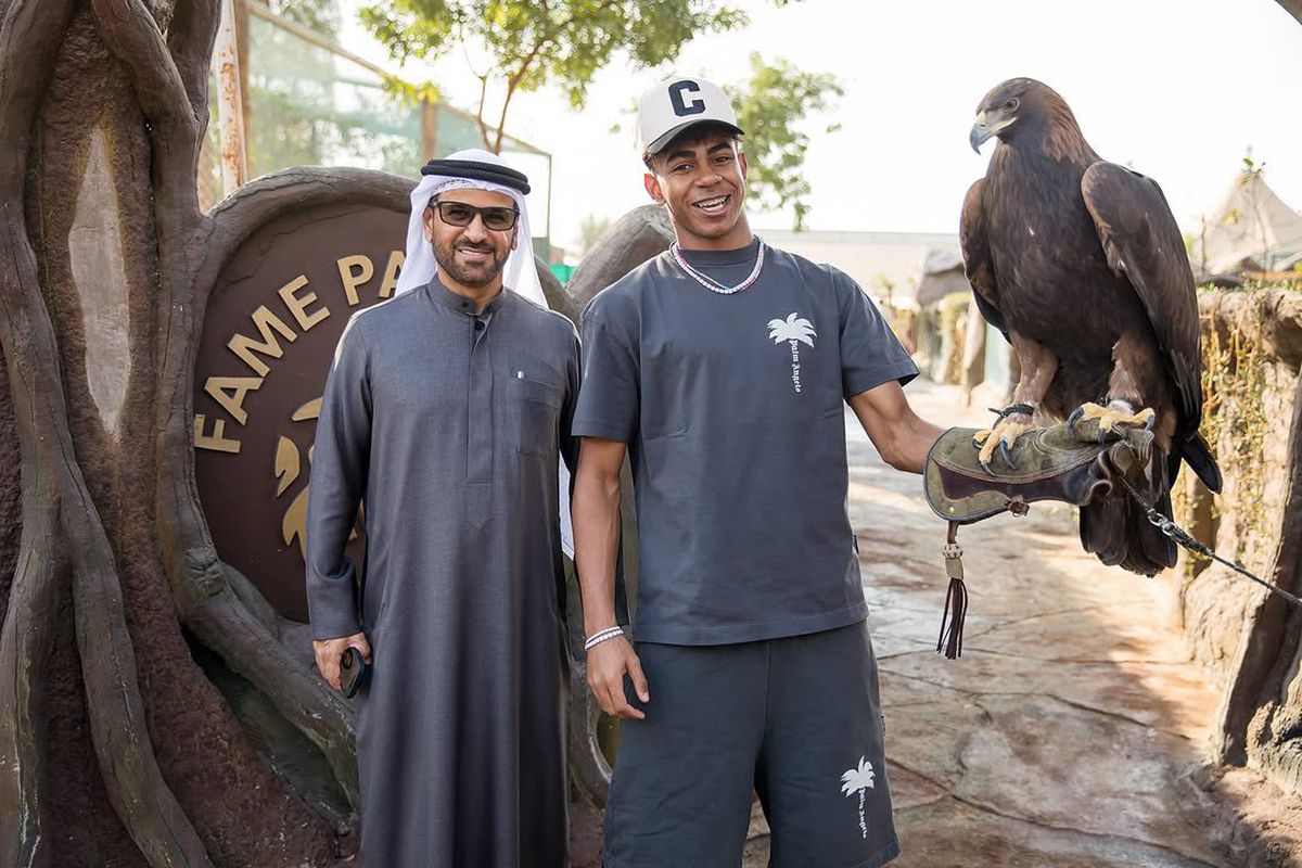 Lamine Yamal, destinație total neașteptată de Crăciun » S-a jucat cu crocodilii și a hrănit puii de tigru