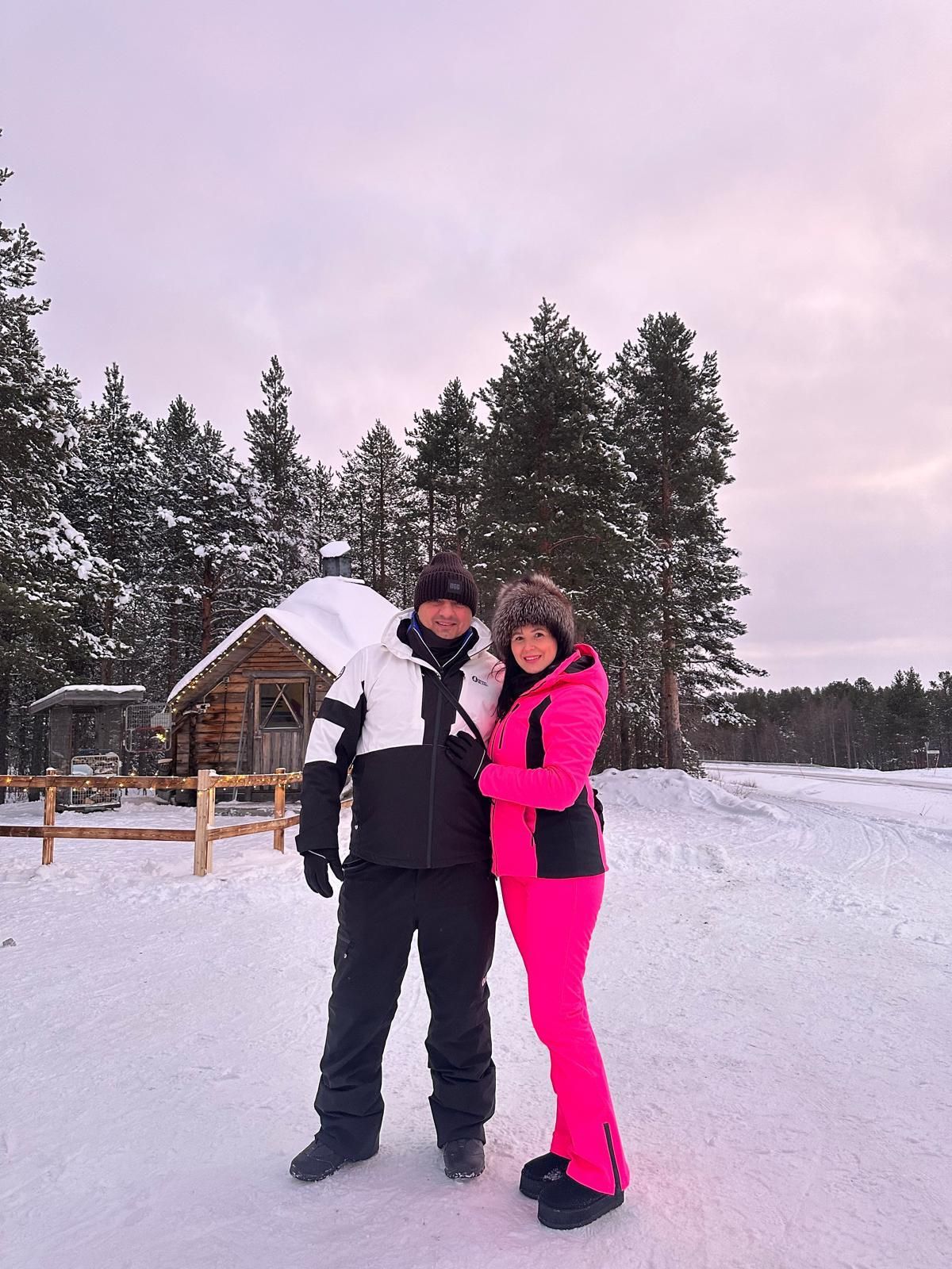 Ionel Ganea s-a dus după Cristiano Ronaldo în Laponia » Imagini inedite cu fostul fotbalist