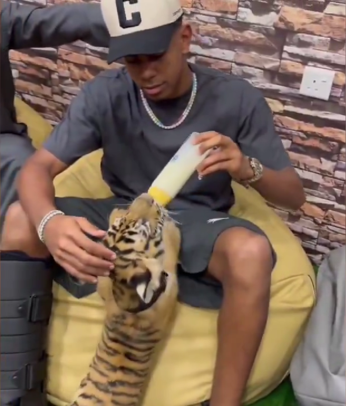 Lamine Yamal, destinație total neașteptată de Crăciun » S-a jucat cu crocodilii și a hrănit puii de tigru