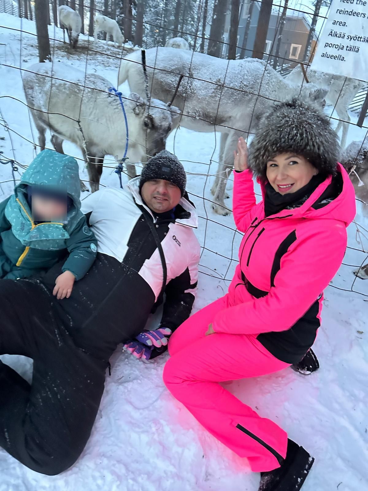 Ionel Ganea s-a dus după Cristiano Ronaldo în Laponia » Imagini inedite cu fostul fotbalist