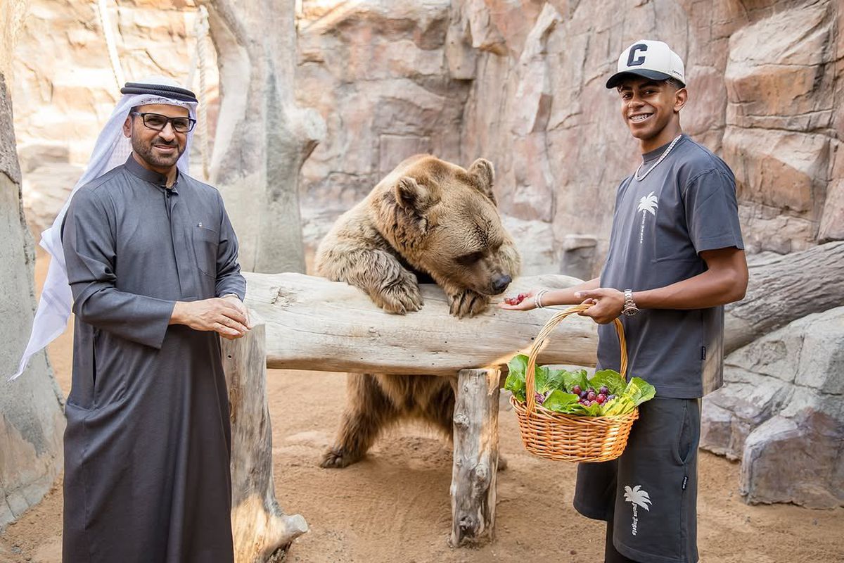 Lamine Yamal a vizitat o grădină zoologică în ziua de Crăciun