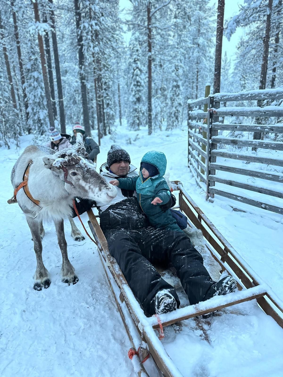 Ionel Ganea, vacanță în Laponia. Foto: arhivă personală