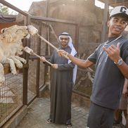 Lamine Yamal a vizitat o grădină zoologică în ziua de Crăciun // foto: x