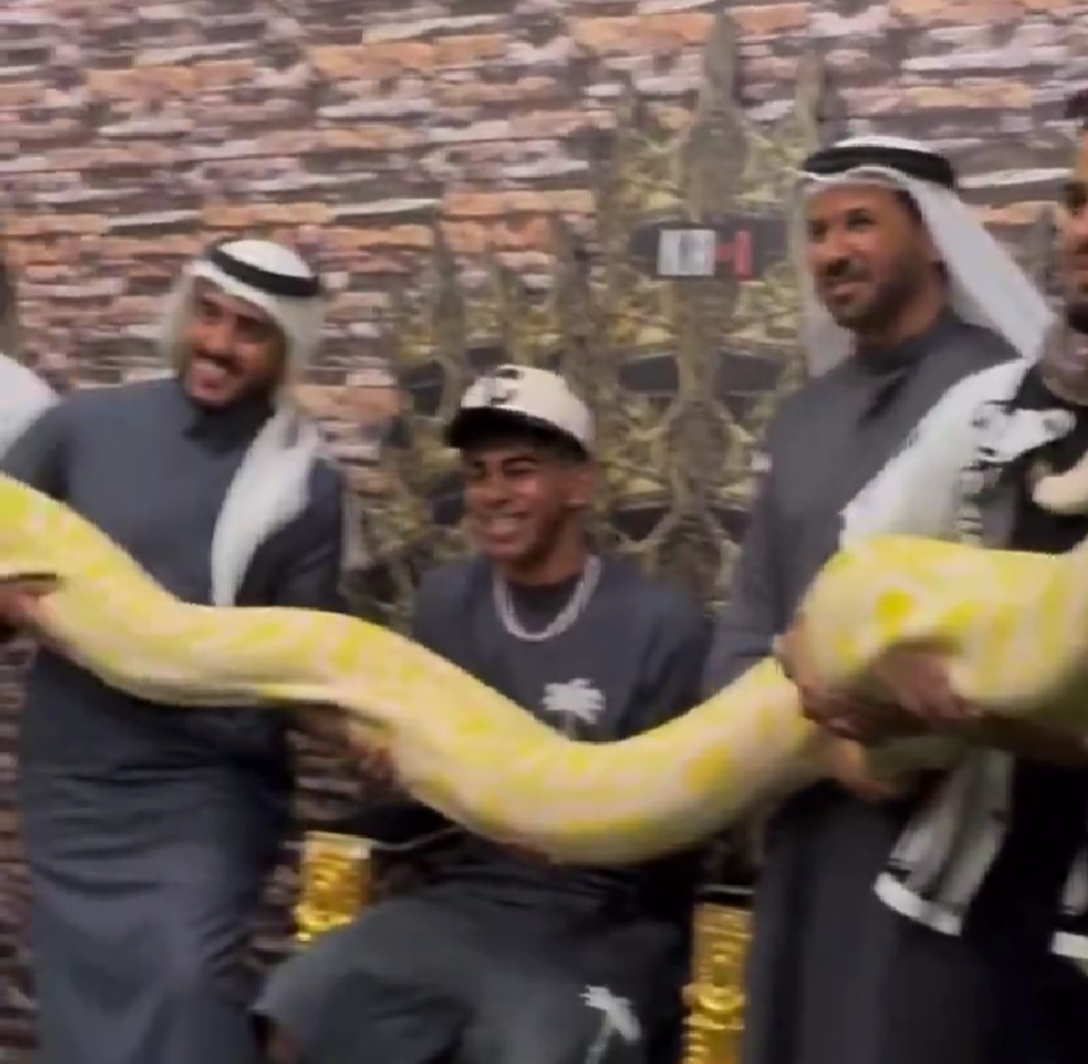 Lamine Yamal, destinație total neașteptată de Crăciun » S-a jucat cu crocodilii și a hrănit puii de tigru