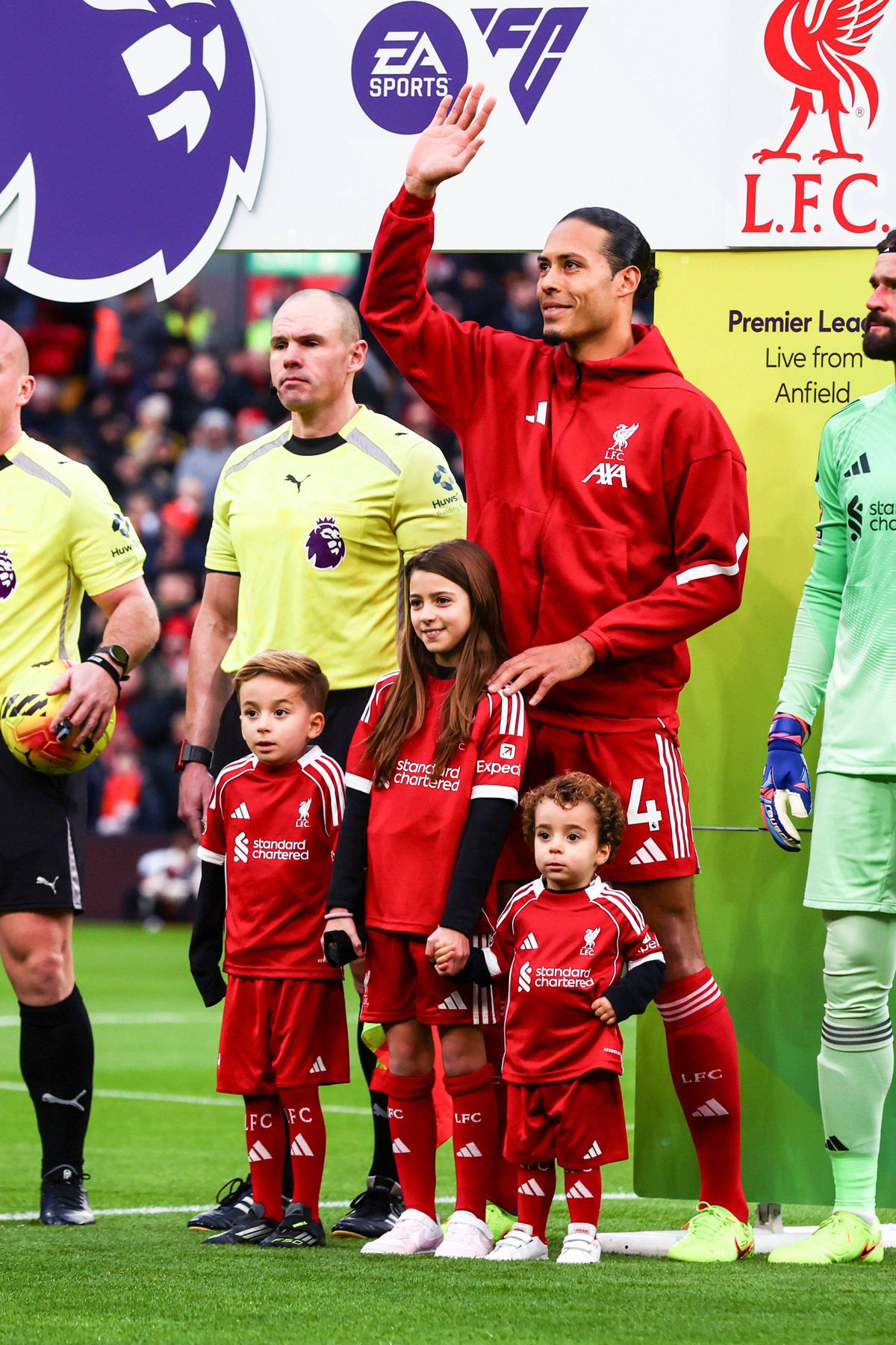 Liverpool - Wolverhampton, omagiu pentru Diogo Jota