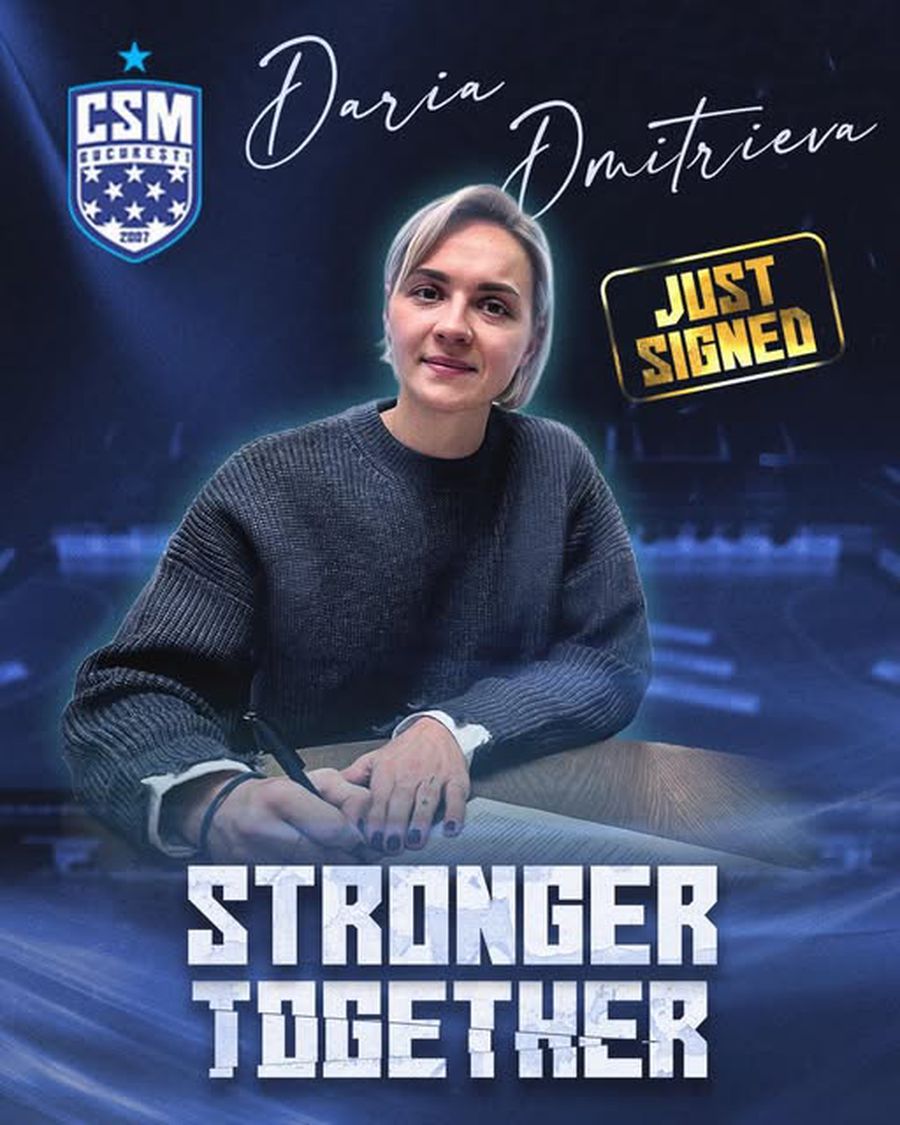 Transferul anunțat de GSP, oficializat de CSM București: „Aștept cu nerăbdare”