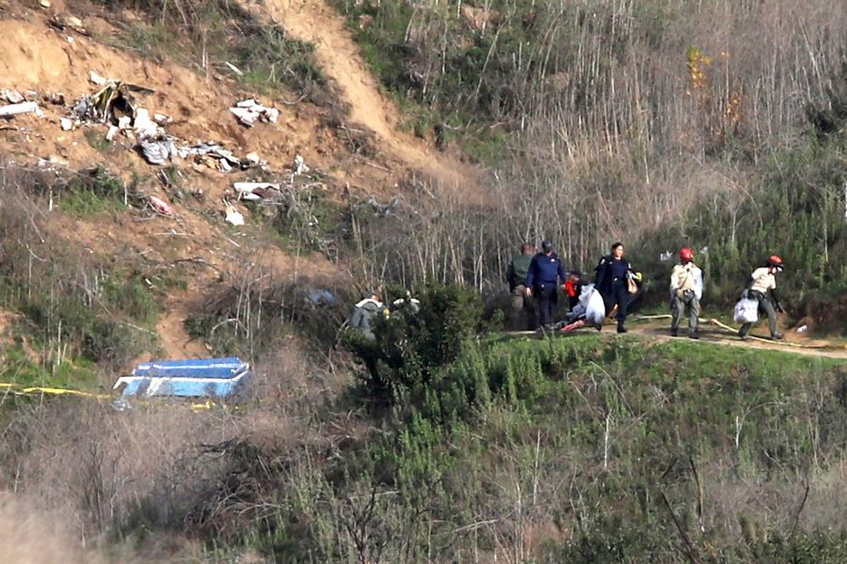 FOTO Poliția din Los Angeles se teme de hoți după moartea lui Kobe Bryant! Patrulează non-stop pentru a-i ține departe de locul prăbușirii elicopterului + au fost recuperate 3 corpuri