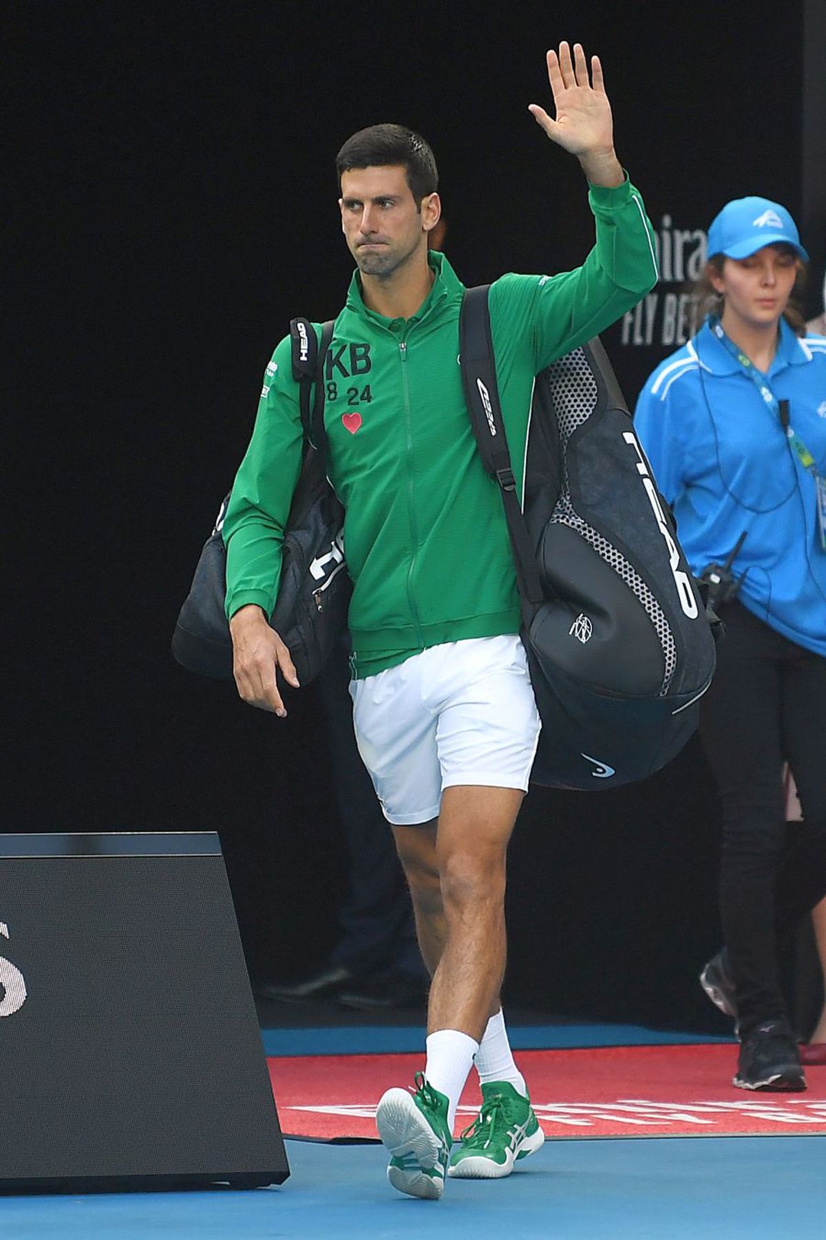 VIDEO Novak Djokovic. în lacrimi la Australian Open: „Kobe Bryant a fost mentorul meu! Era acolo când aveam nevoie de sfaturi sau sprijin”
