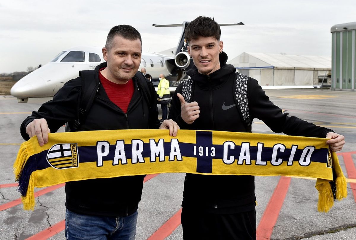 Dennis Man la Parma / FOTO: La Repubblica & Parma Facebook oficial