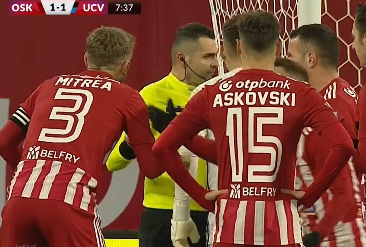 Gol scandalos în Liga 1, CU MÂNA: „Hoții, hoții!” » Au urmat proteste vehemente