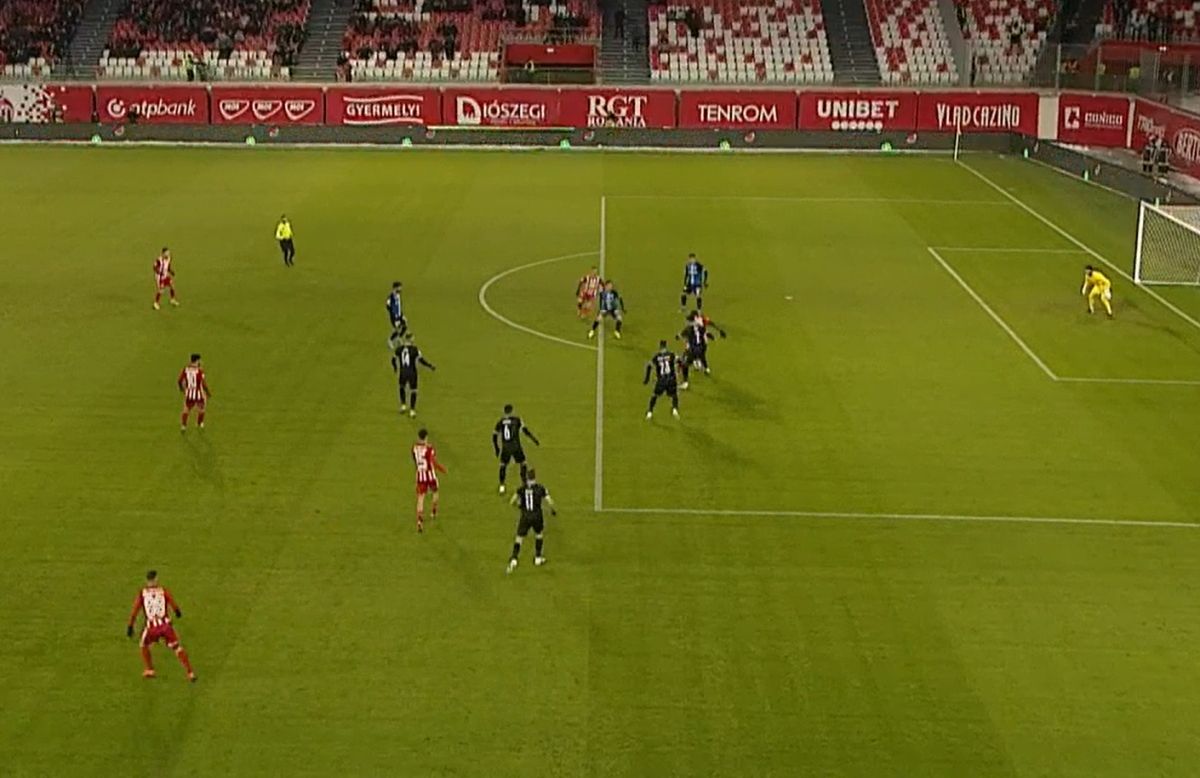 Cea mai rapidă reușită din sezonul actual de Liga 1, după o gafă imensă