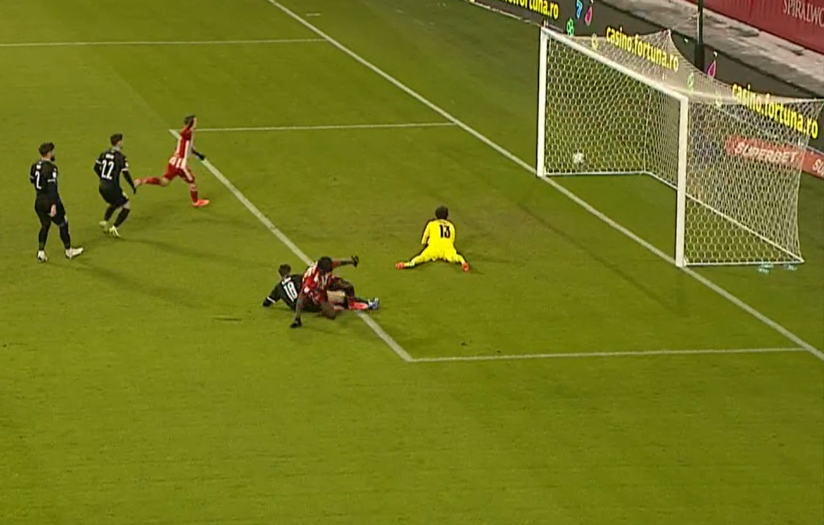Cea mai rapidă reușită din sezonul actual de Liga 1, după o gafă imensă