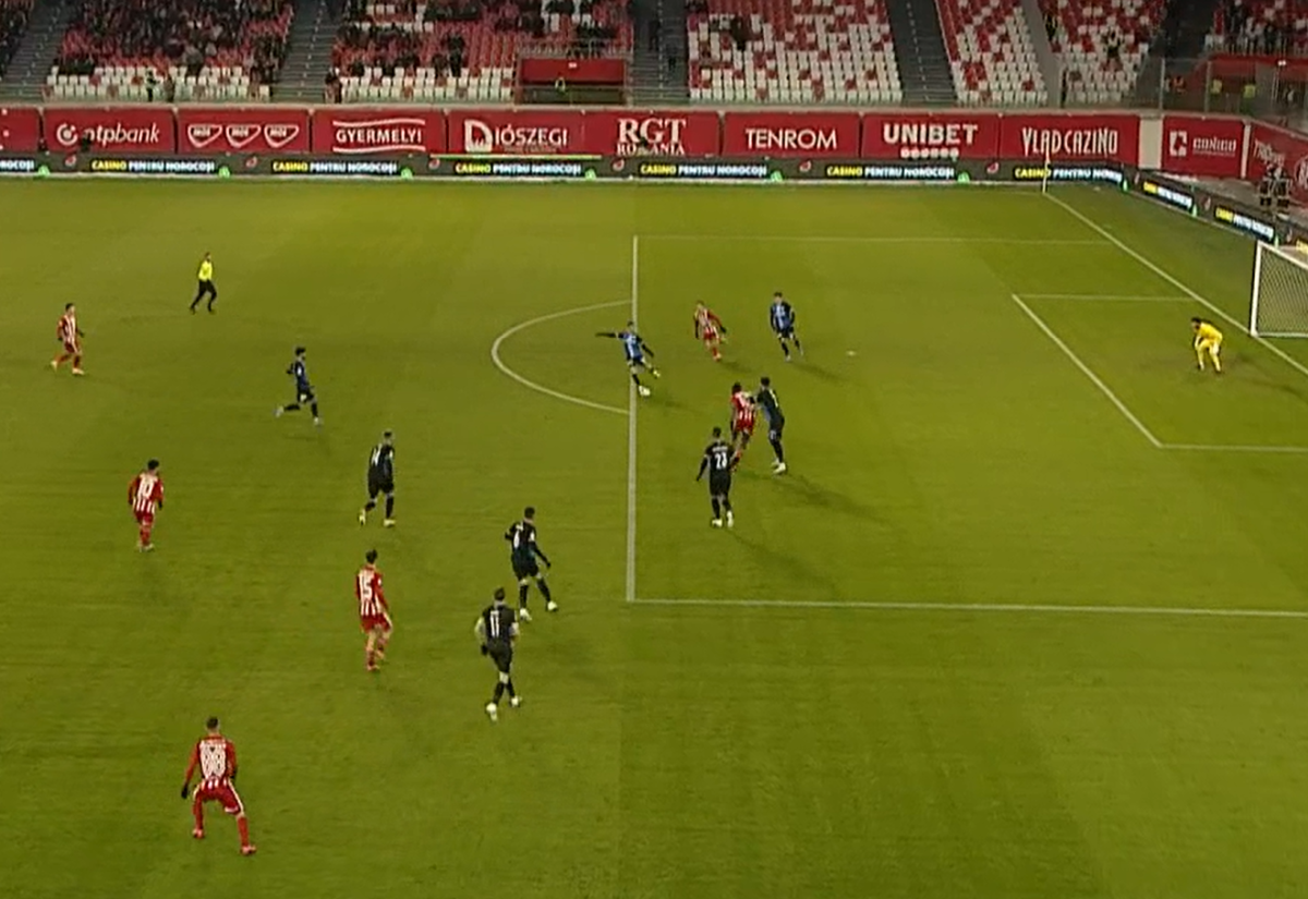 Cea mai rapidă reușită din sezonul actual de Liga 1, după o gafă imensă