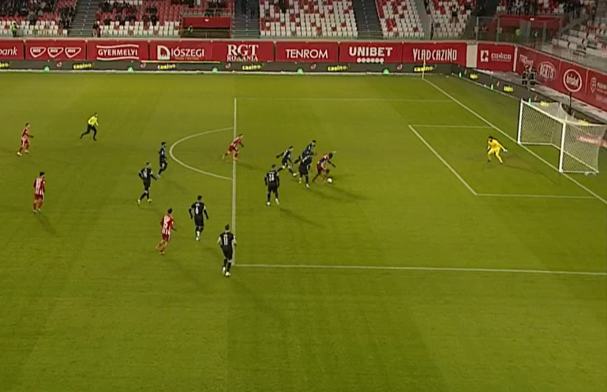 Cea mai rapidă reușită din sezonul actual de Liga 1, după o gafă imensă