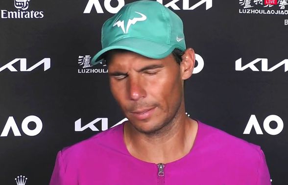 Rafael Nadal, interviu emoționant după calificarea în finala Australian Open: „Mă bucur că mai pot juca tenis! Doar oamenii care mi-au fost alături știu prin ce am trecut”