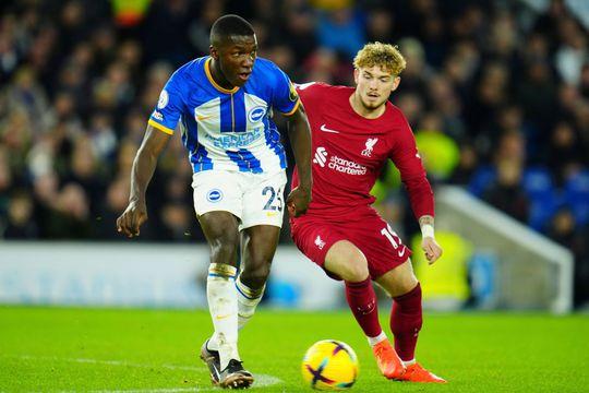 Moises Caicedo (stânga), mijlocașul lui Brighton, vrea să se transfere la Arsenal.
Foto: Imago