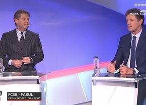 Florin Răducioiu, discurs dur de față cu Gică Popescu, preşedintele Farului: „Am văzut limitele echipei lui Gică Hagi”