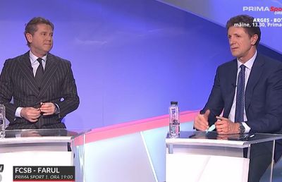 Florin Răducioiu, discurs dur de față cu Gică Popescu, preşedintele Farului: „Am văzut limitele echipei lui Gică Hagi”