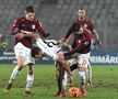 U Cluj - Rapid 0-0 s-a jucat în noroi