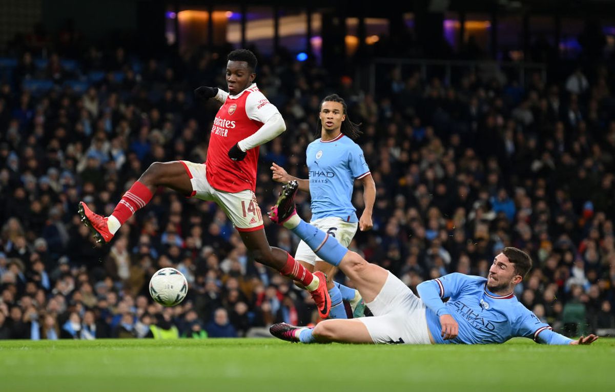 Cele mai tari imagini din meciul Manchester City - Arsenal 1-0