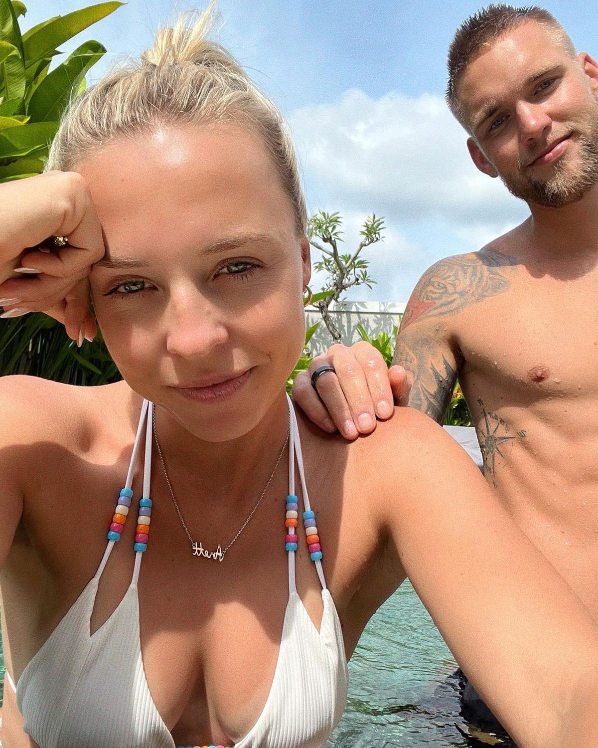 FOTO Anett Kontaveit și Brent Lepistu
